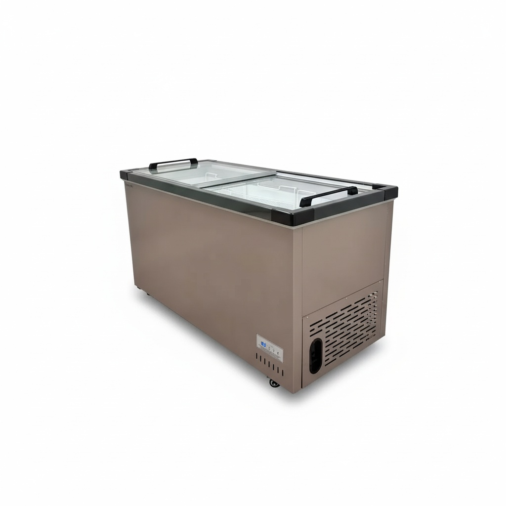 Commercial Chest Freezer - Congélateur coffre commercial, 400-1500L, en acier