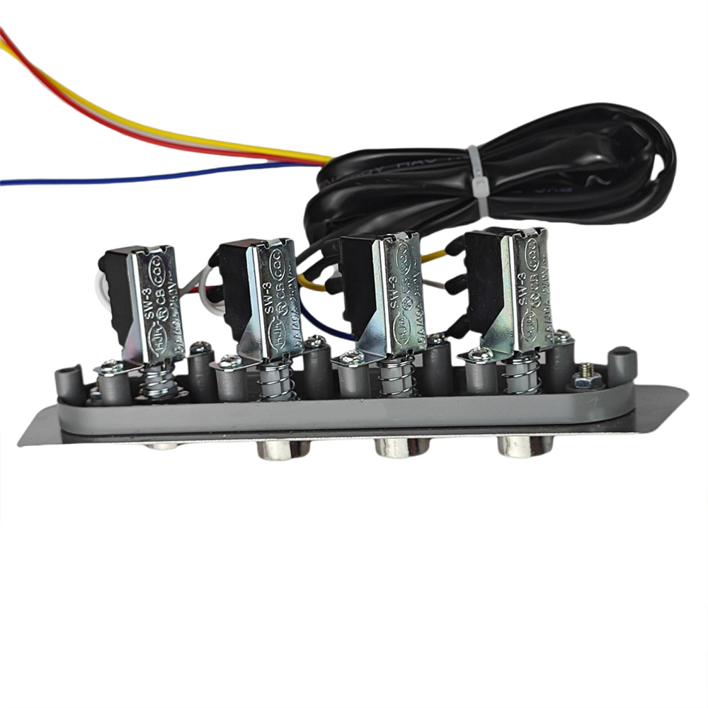 Range Commercial Kitchen - 1pc 4 touches bouton poussoir interrupteur