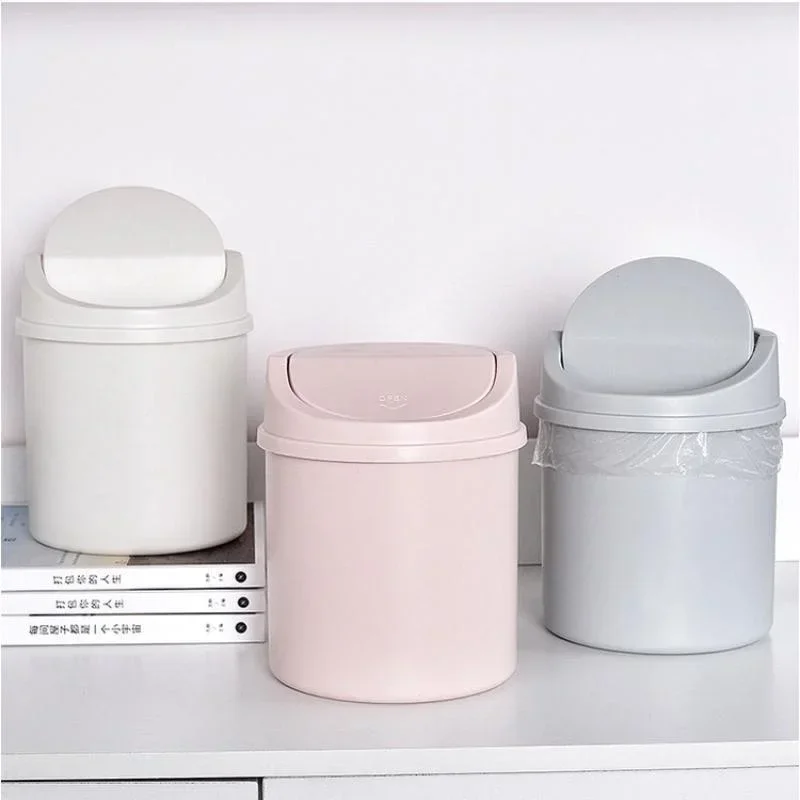 Commercial Kitchen Bin - Mini poubelle de bureau avec couvercle,