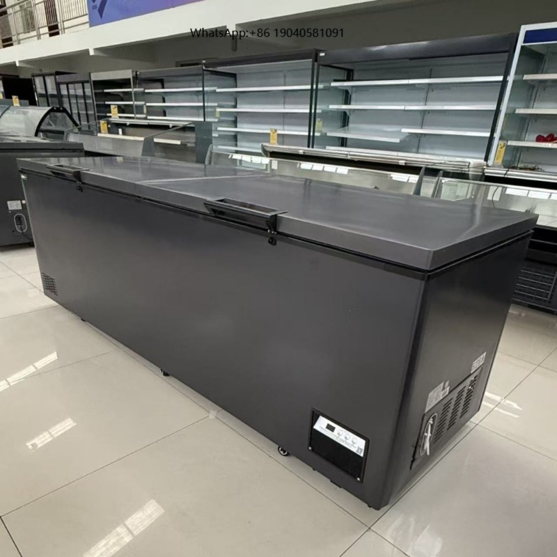 Commercial Chest Freezer - Congélateur coffre horizontal à double porte