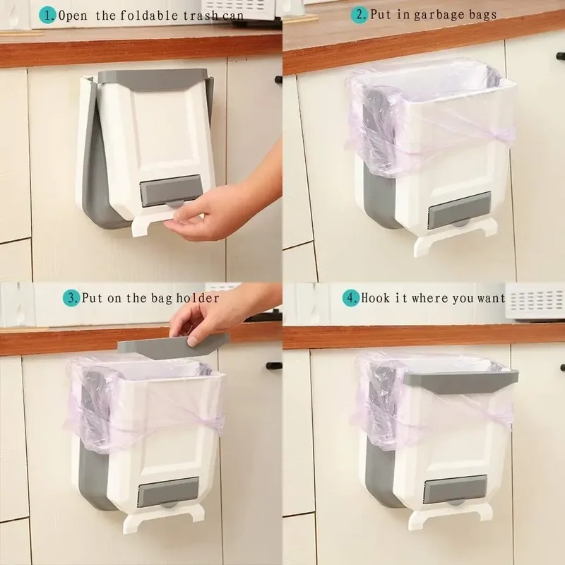Poubelle murale pliable et com - Commercial Kitchen Bin avis et prix
