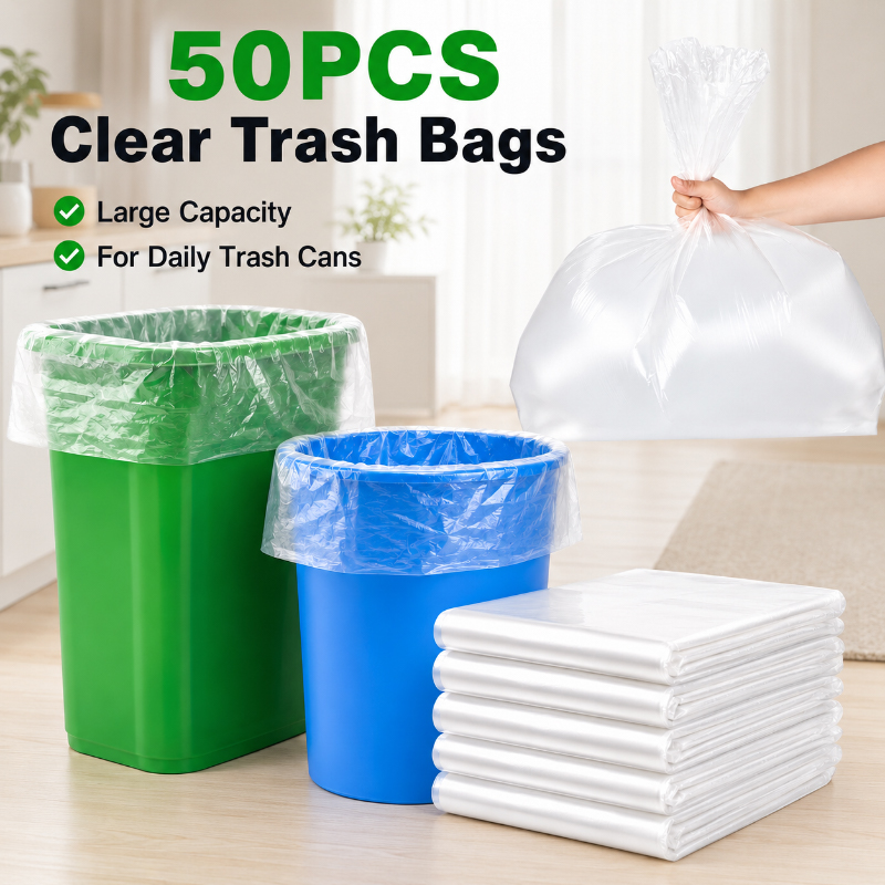 50 sacs poubelle transparents  - Commercial Kitchen Bin avis et prix