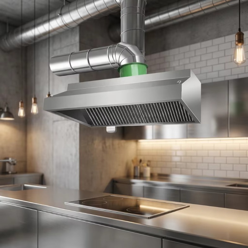 Hotte de cuisine murale commer - Commercial Kitchen Hoods avis et prix