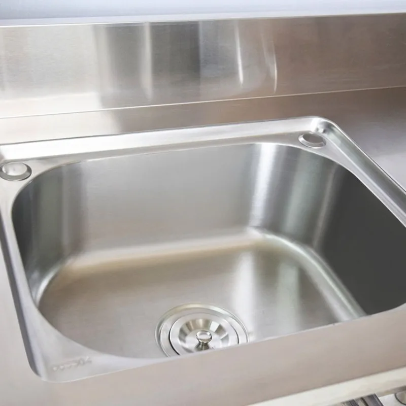 Évier autoportant en acier ino - Commercial Kitchen Worktops avis et prix
