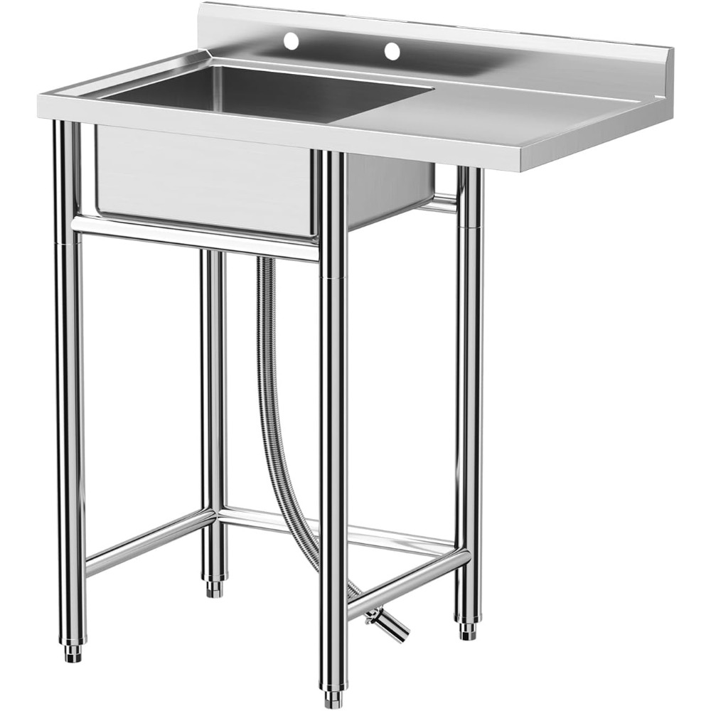 Évier en acier inoxydable, 36x - Commercial Kitchen Worktops avis et prix